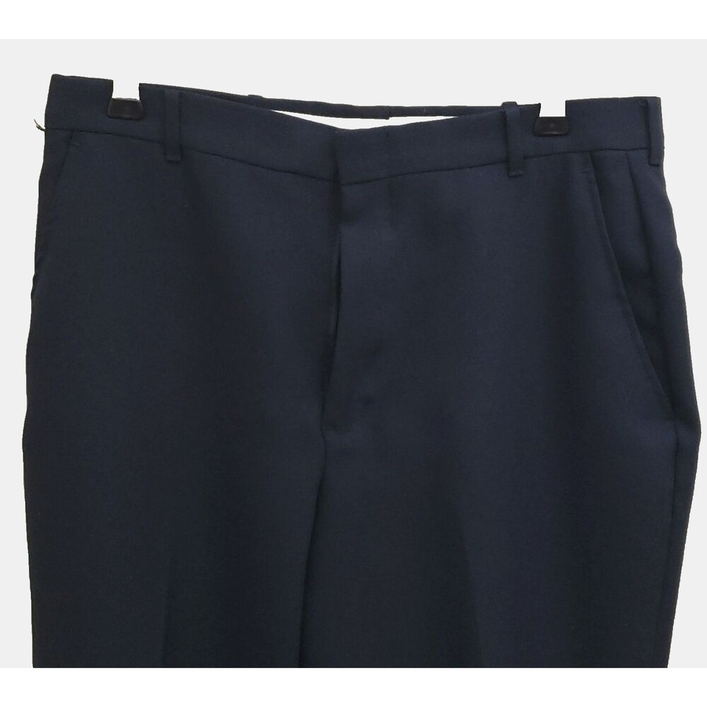 Unbranded Men's Dress Navy Pants, 36" Waist 29" Inseam, Straight Leg, Business